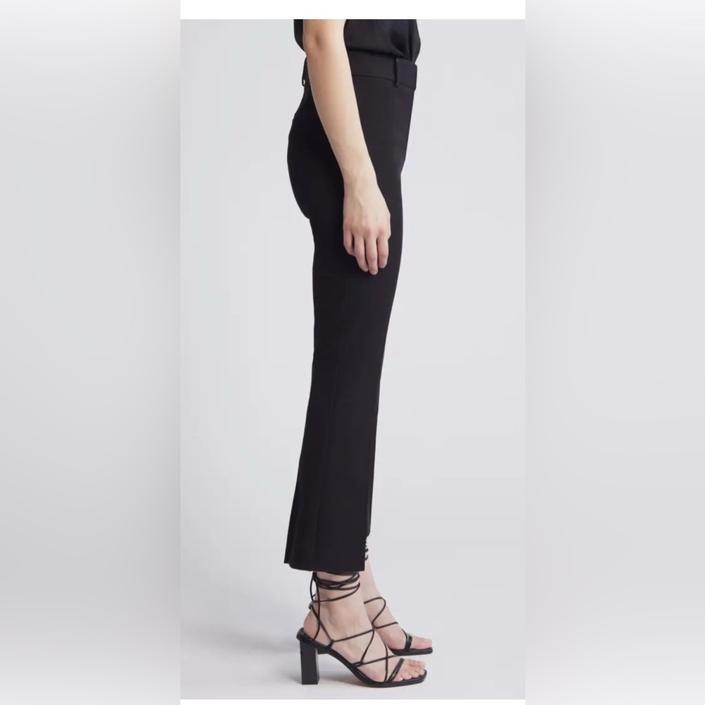 FRAME Le Crop Mini Boot Trousers Black Plus Size , size 16 - Picture 14 of 16